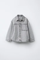 DENIM OVERSHIRT