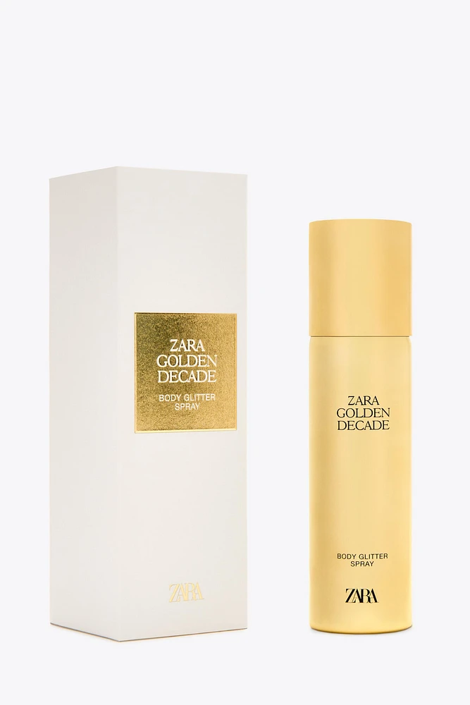ZARA GOLDEN DECADE BODY GLITTER SPRAY
