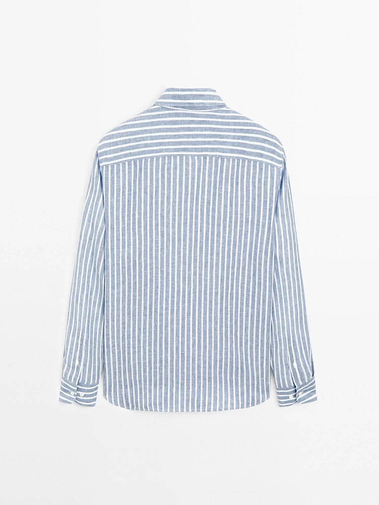 Chemise à rayures regular fit