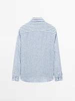 Chemise à rayures regular fit