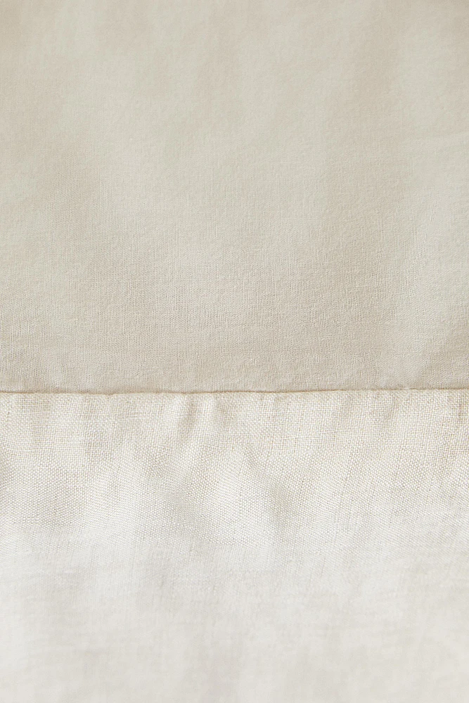 FADED LINEN BEDSKIRT