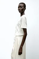 RUFFLE T-SHIRT
