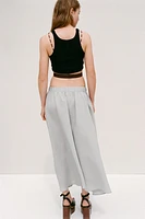 JUPE MIDI FLUIDE VOLUME