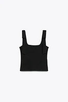 STRETCH BOW TOP