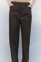 ZW COLLECTION STRAIGHT CHINO PANTS