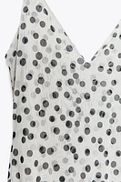 POLKA DOT MAXI DRESS