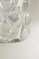 GLASS SPHERE TEALIGHT HOLDER