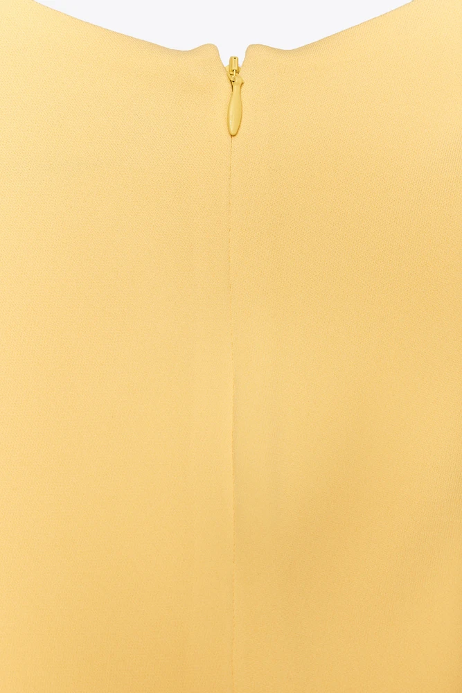 ROBE COURTE DRAPÉE