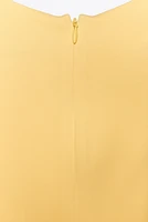 ROBE COURTE DRAPÉE