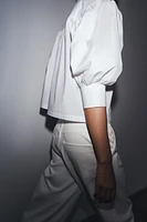 CHEMISE EN POPELINE COLLECTION ZW