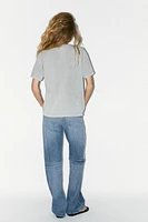 JEWEL WASHED EFFECT T-SHIRT