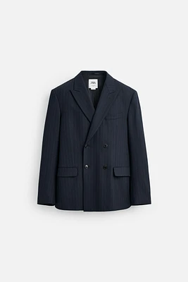 PINSTRIPE SUIT JACKET LIMITED EDITION