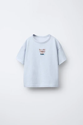 EMBROIDERED T-SHIRT