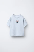 EMBROIDERED T-SHIRT