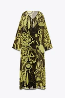 ZW COLLECTION PRINTED TUNIC DRESS
