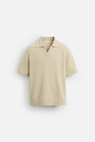 POLO EN MAILLE STRUCTURÉE