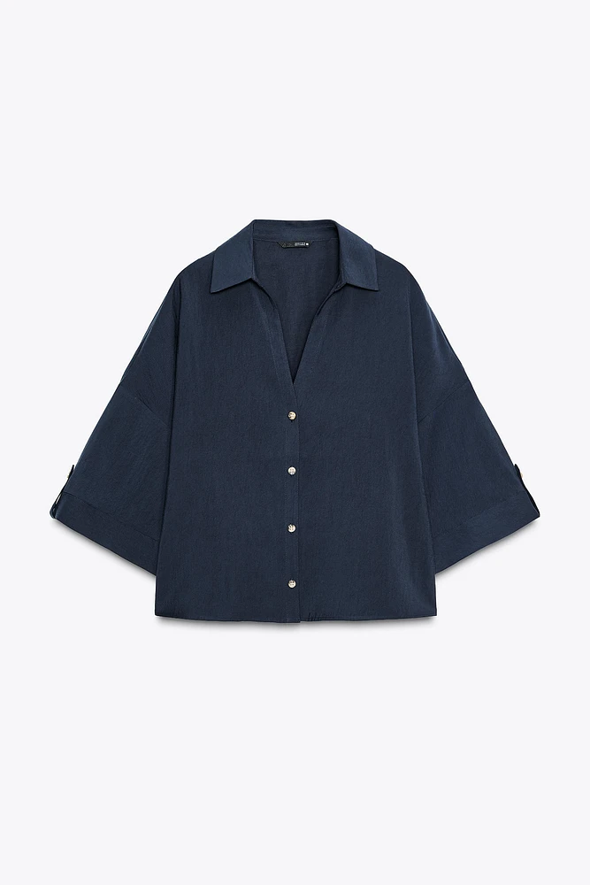 WIDE SHORT SLEEVE SHIRT