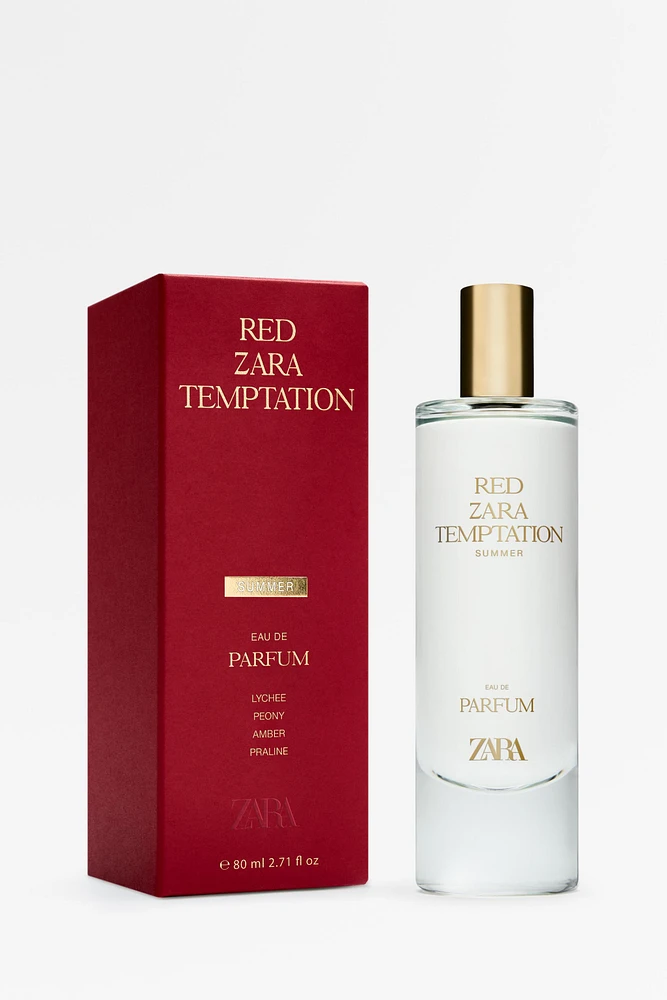 RED ZARA TEMPTATION SUMMER EDP 80 ML (2,71 FL. OZ).