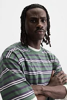 STRIPED JACQUARD T-SHIRT