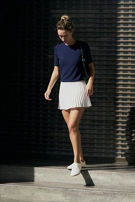 PLEATED SKORT