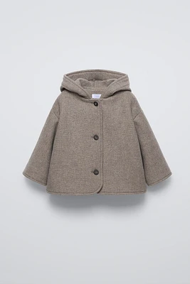 MANTEAU EN LAINE MANTECO