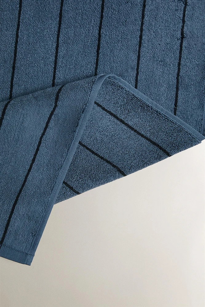 TAPIS DE BAIN RAYURES FINES