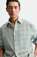TEXTURED JACQUARD SHIRT
