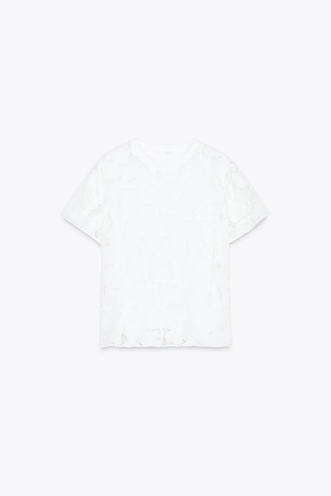 FRONT EMBROIDERY T-SHIRT