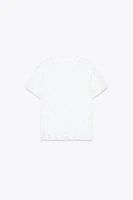 FRONT EMBROIDERY T-SHIRT