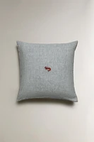 LOBSTER THROW PILLOW COVER