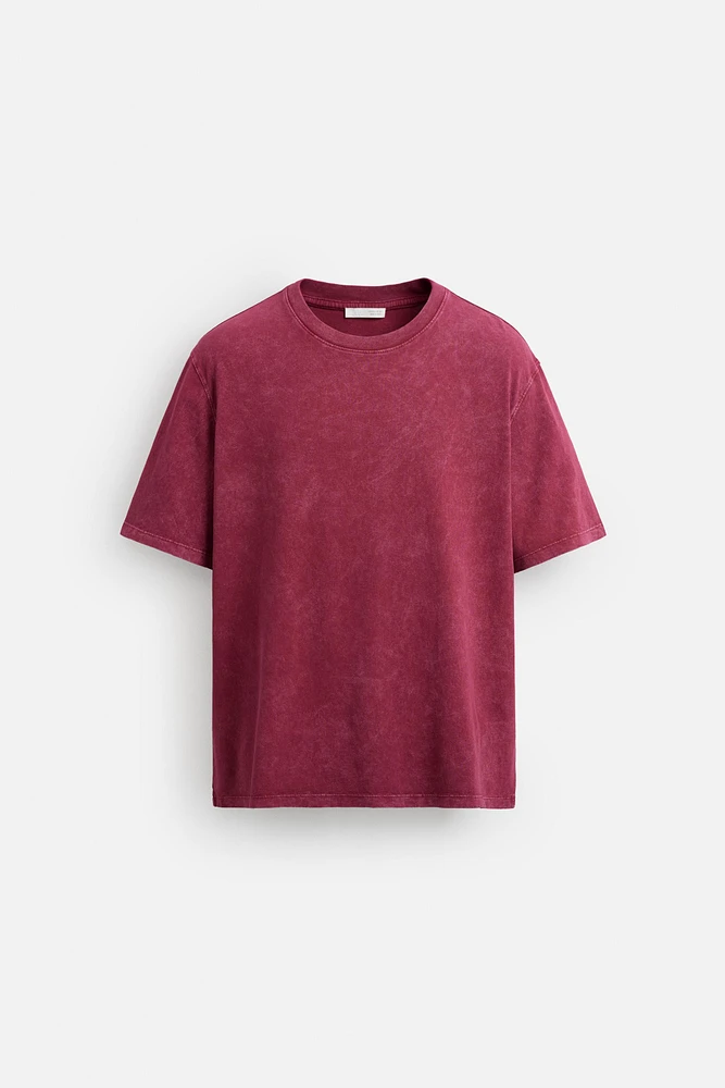 WASHED REGULAR FIT T-SHIRT