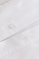 DRAP DE DESSUS COTON LISERÉ