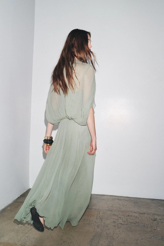 ZW COLLECTION DRAPED DRESS