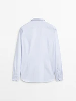 Slim fit 100% cotton shirt