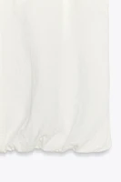 LINEN BALLOON TOP