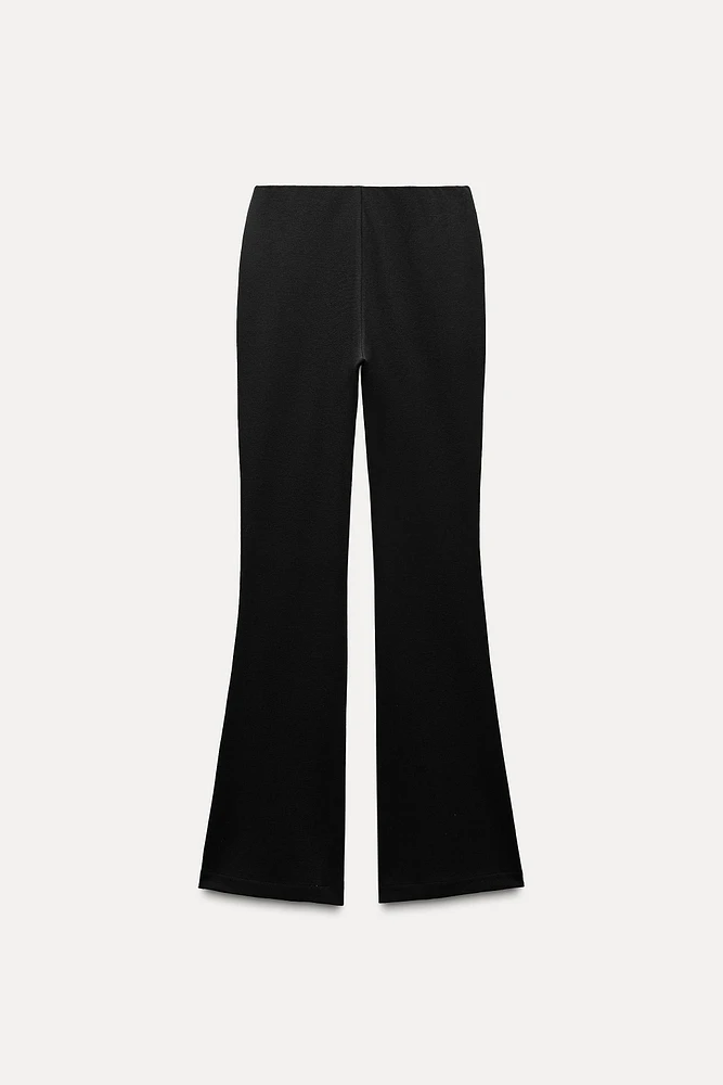 INTERLOCK FLARE PANTS