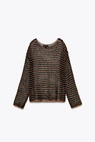 OPEN KNIT SWEATER