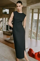 CREPE MIDI DRESS