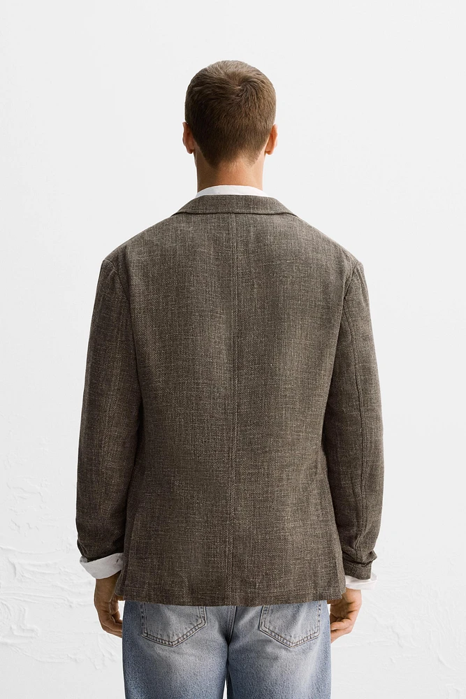 BLAZER RELAXED FIT VISCOSE - COTON ÉDITION LIMITÉE