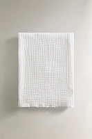 PLAID COTON GAZE