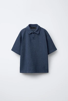 POLO EN MAILLE UNIE