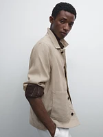 Veste légère 100 % lin