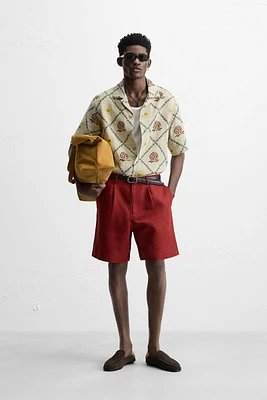 CHEMISE JACQUARD LOSANGES