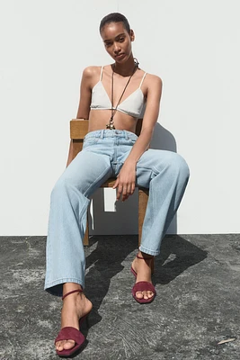 JEAN Z1975 DROIT TAILLE HAUTE LONG