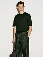 Regular fit cotton blend T-shirt - Limited Edition
