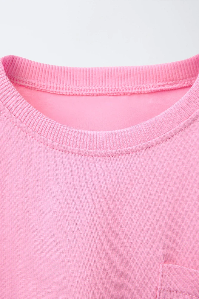 EMBROIDERED POCKET T-SHIRT
