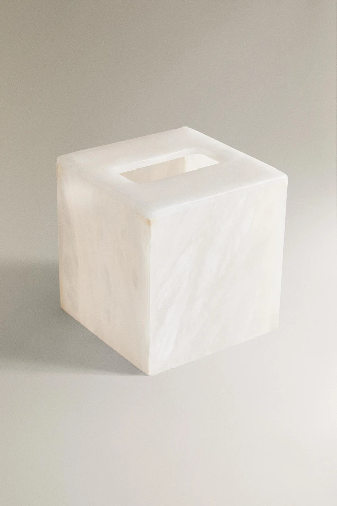 ALABASTER TISSUE BOX