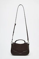 LEATHER CROSSBODY BAG