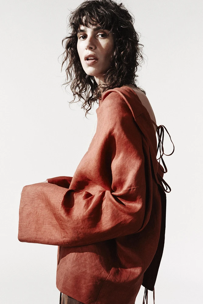 BLOUSE EN LIN 100 % ZW COLLECTION