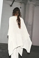 PANTALON LARGE EN MAILLE